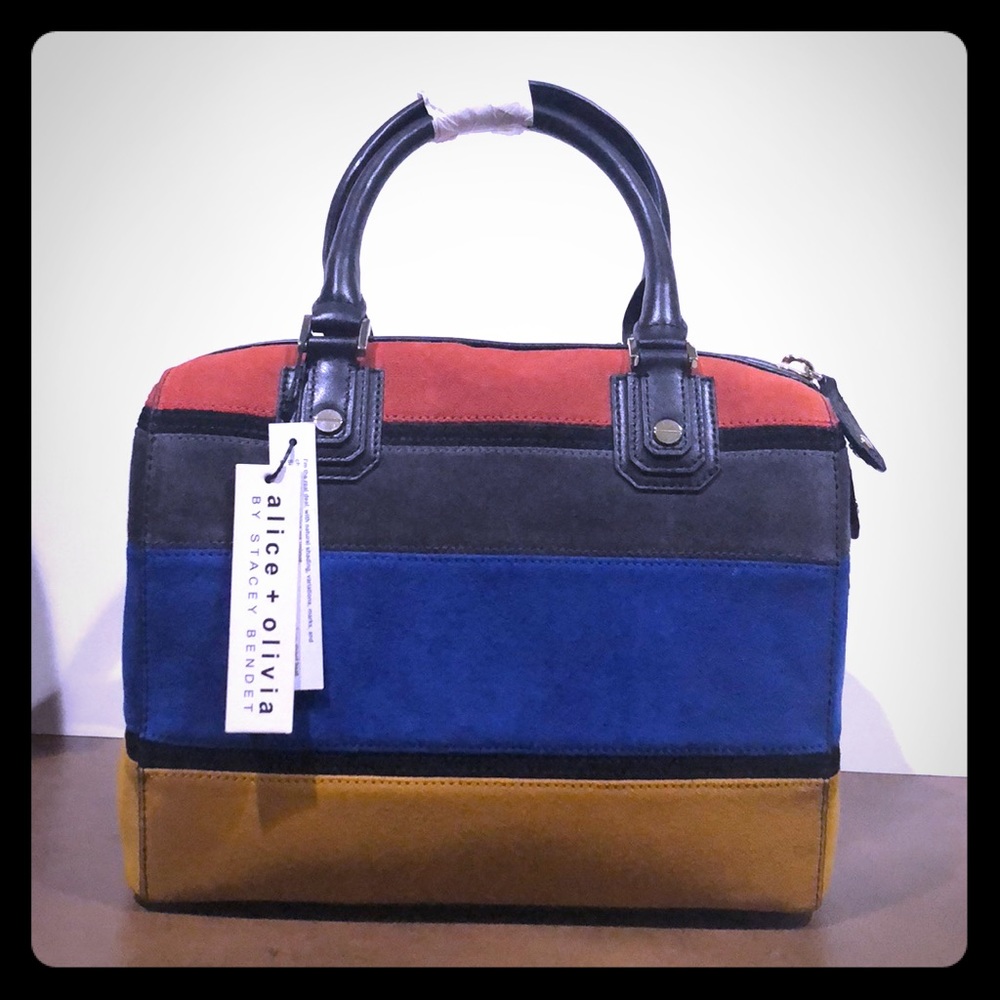 Alice + Olivia BRAND NEW multi color bag